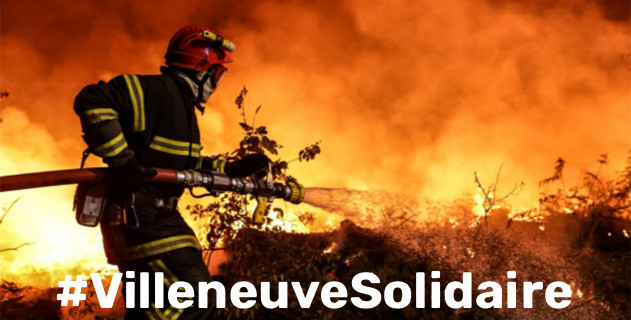 Incendie - Soutien aux communes de Gironde