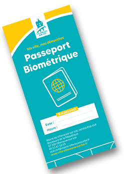 Passeport biomÃ©trique Villeneuve