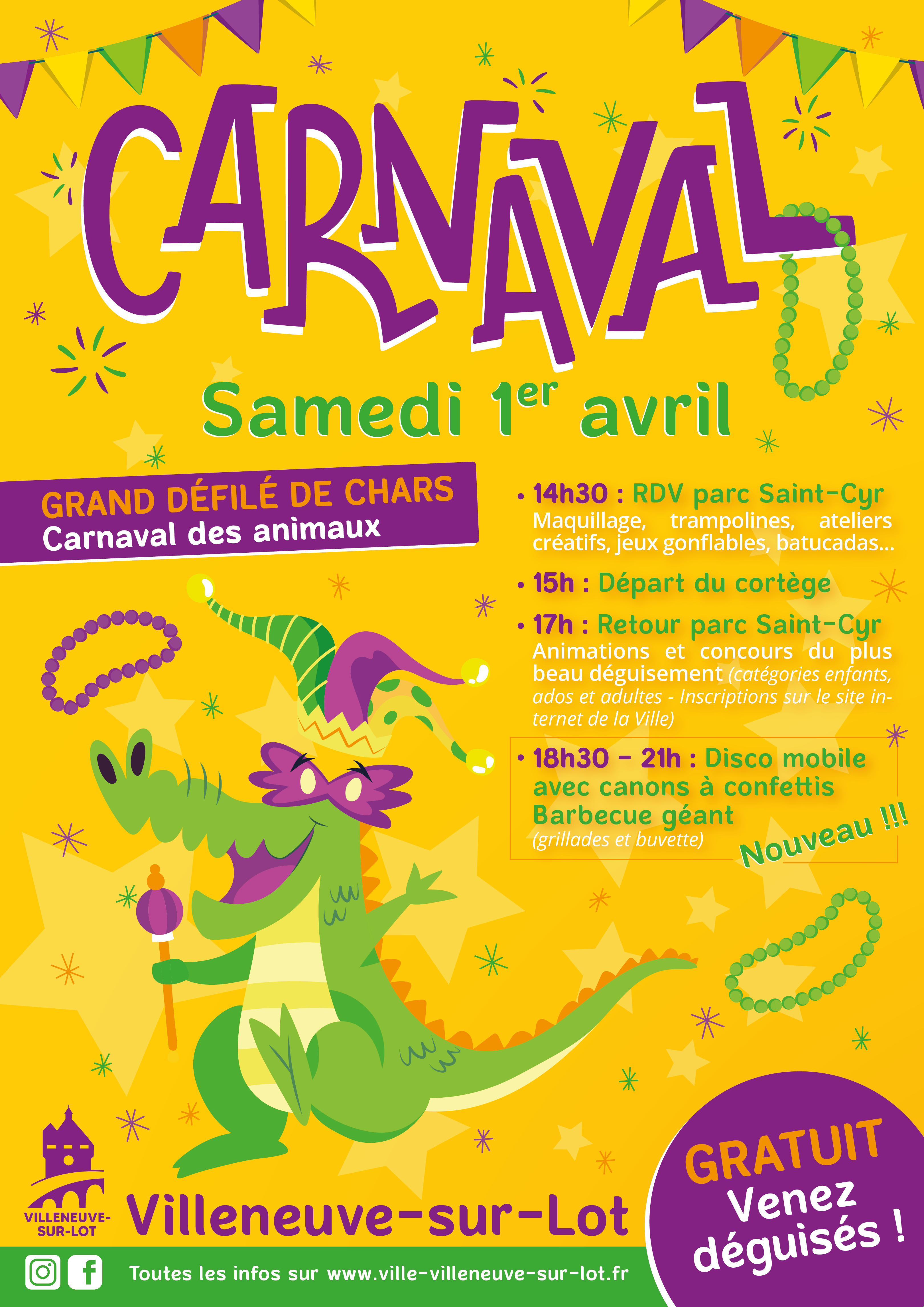 Mairie de Villeneuve-sur-Lot | Carnaval